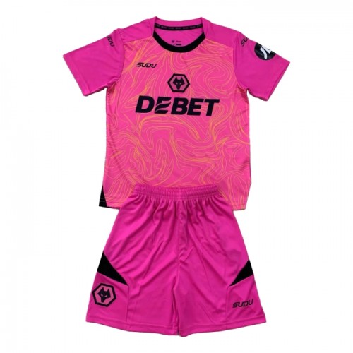 Conjunto Wolverhampton Wanderers Guarda Redes 2024-25 - Criança Conjunto Wolverhampton Wanderers Guarda Redes 2024-25 - Criança